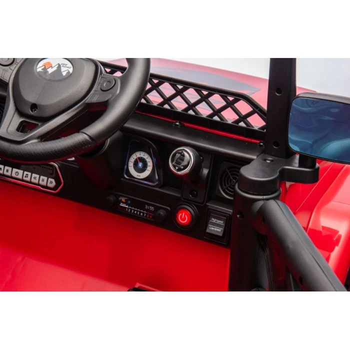 Дитячий акумуляторний позашляховик CLIMBER Червоний