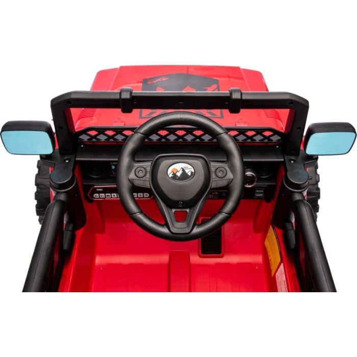 Дитячий акумуляторний позашляховик CLIMBER Червоний