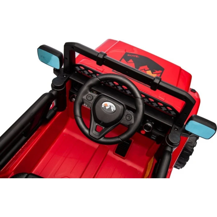 Дитячий акумуляторний позашляховик CLIMBER Червоний