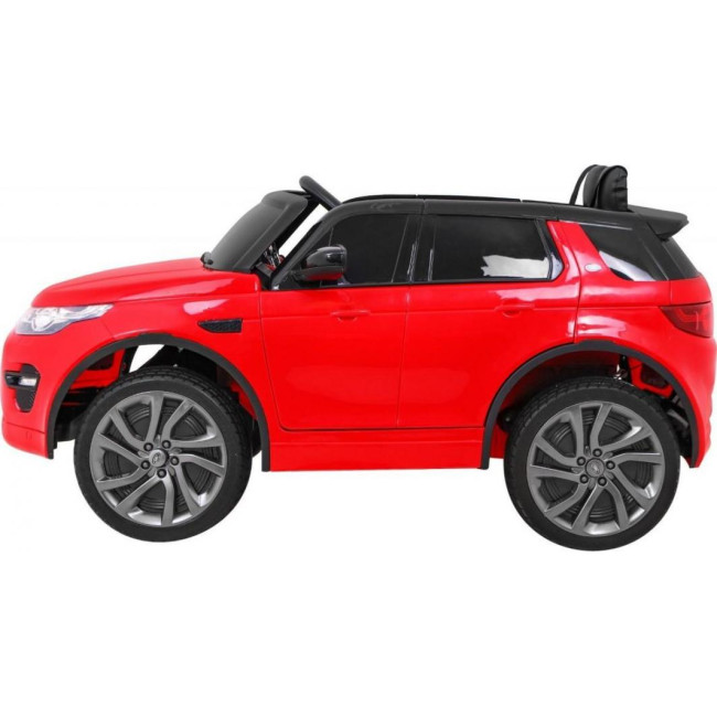 Детская аккумуляторная машинка Land Rover Discovery Красная