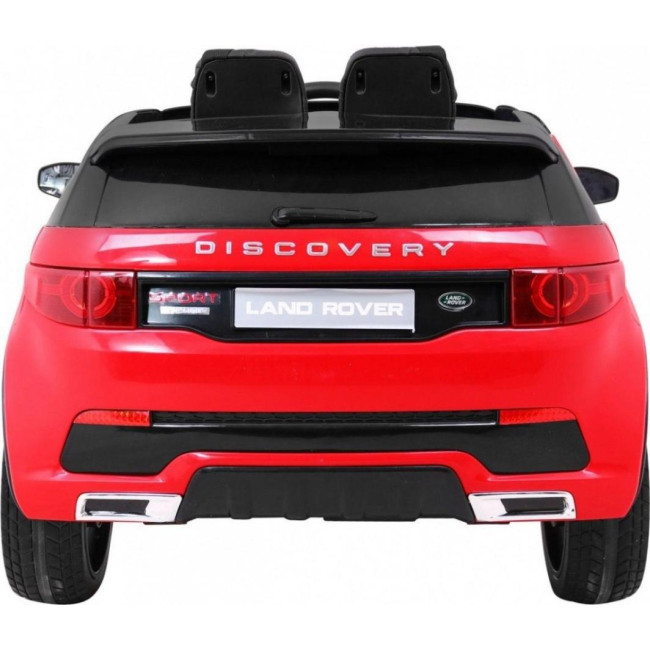 Детская аккумуляторная машинка Land Rover Discovery Красная