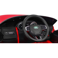 Дитяча акумуляторна машинка Land Rover Discovery Червона