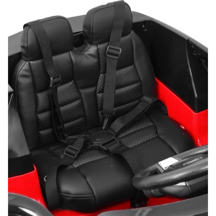 Дитяча акумуляторна машинка Land Rover Discovery Червона