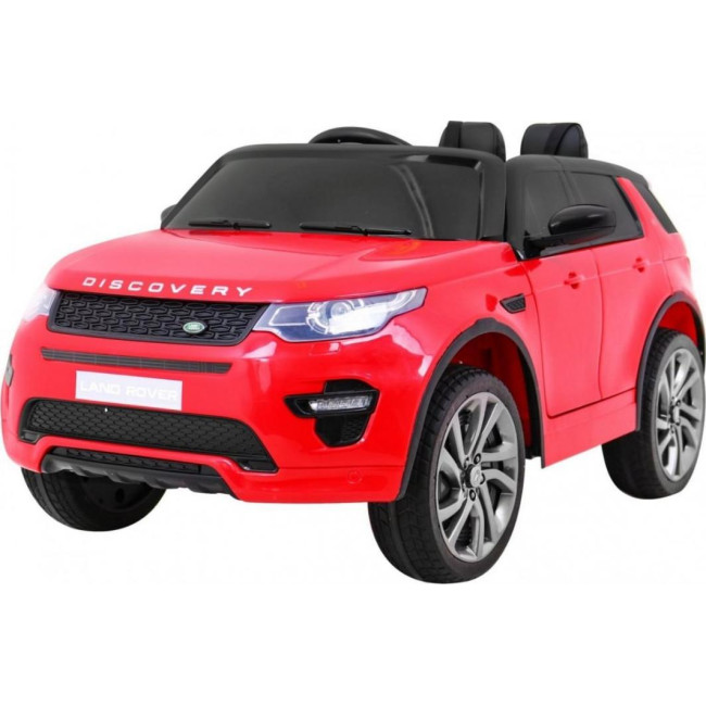Детская аккумуляторная машинка Land Rover Discovery Красная