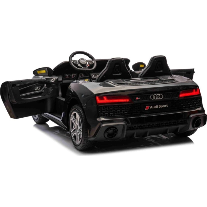 Детская аккумуляторная машинка Audi Spyder R8 LIFT STRONG Черная