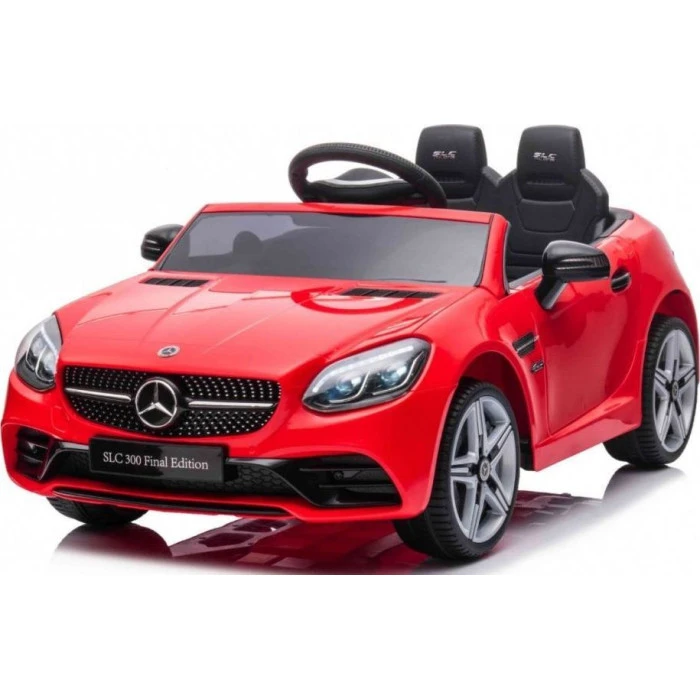Дитяча акумуляторна машинка Mercedes Benz SLC300 Червона