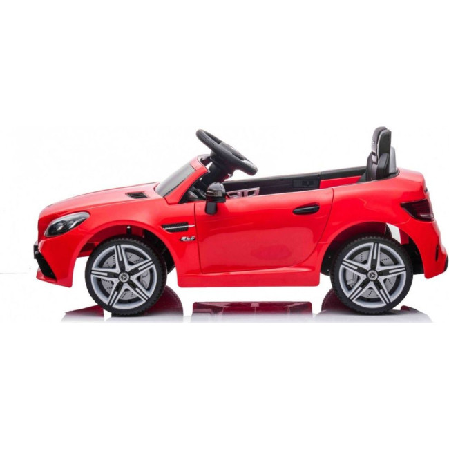 Детская аккумуляторная машинка Mercedes Benz SLC300 Красная