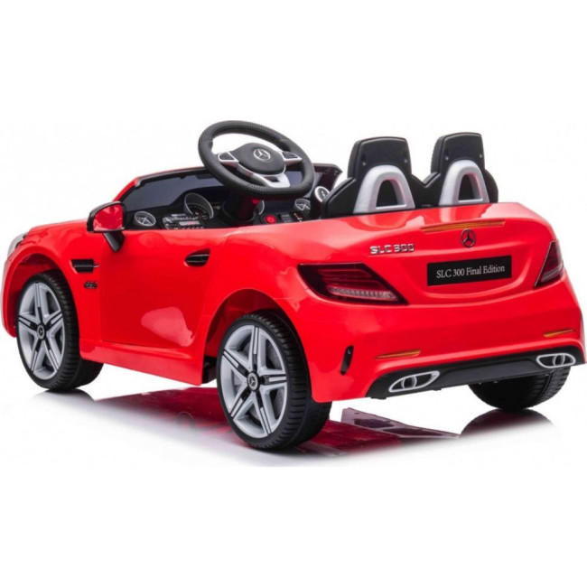 Детская аккумуляторная машинка Mercedes Benz SLC300 Красная