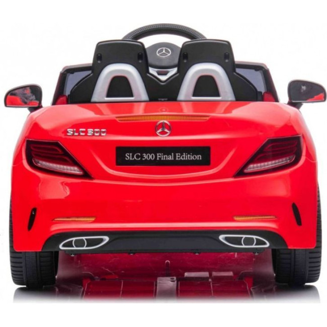 Детская аккумуляторная машинка Mercedes Benz SLC300 Красная
