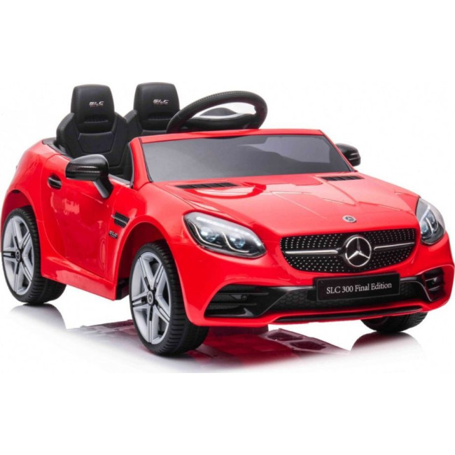 Детская аккумуляторная машинка Mercedes Benz SLC300 Красная