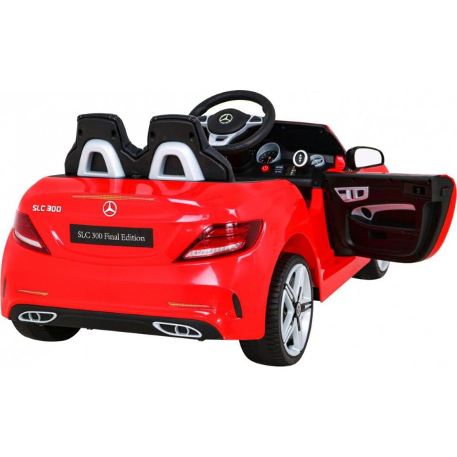 Детская аккумуляторная машинка Mercedes Benz SLC300 Красная