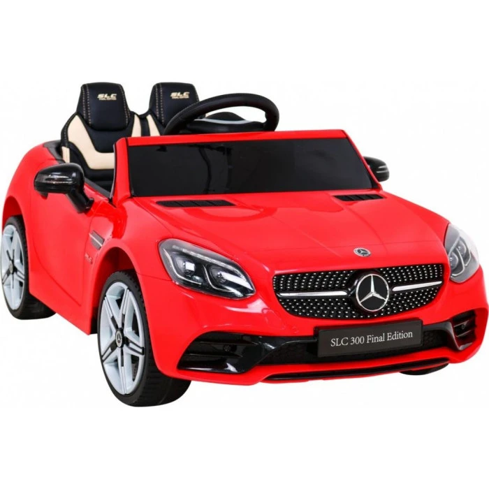Дитяча акумуляторна машинка Mercedes Benz SLC300 Червона
