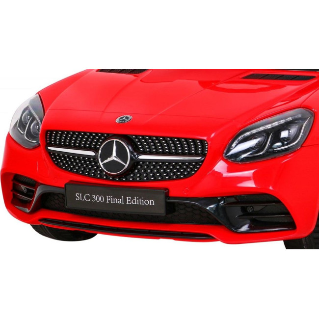 Детская аккумуляторная машинка Mercedes Benz SLC300 Красная