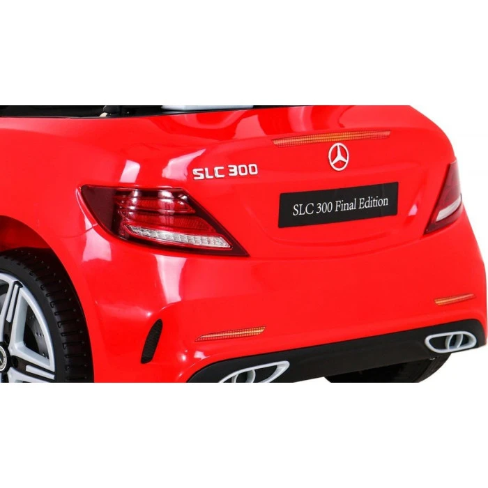 Дитяча акумуляторна машинка Mercedes Benz SLC300 Червона