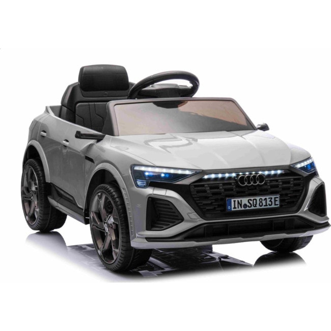 Дитяча акумуляторна машинка Audi SQ8 Сіра