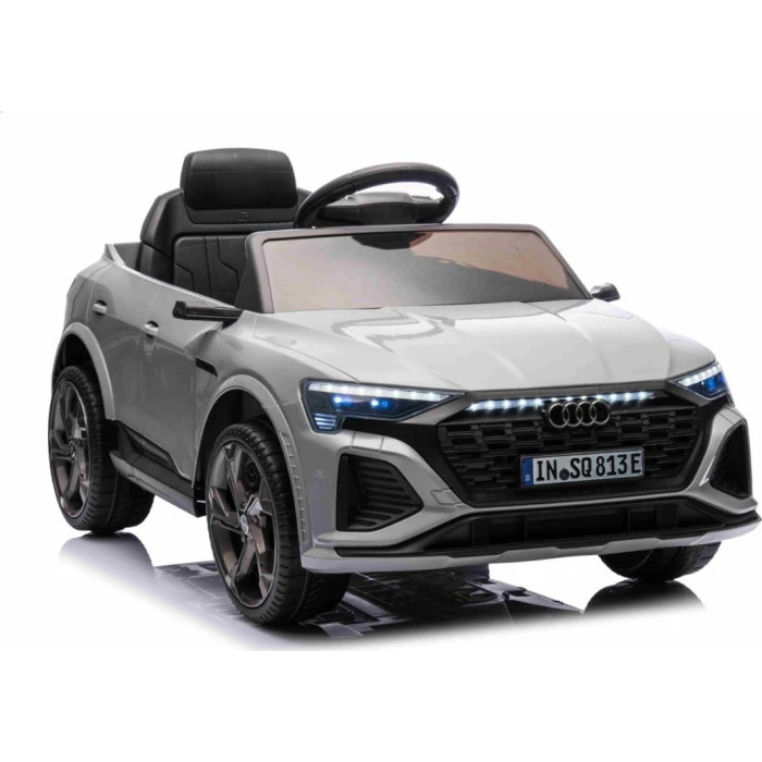 Дитяча акумуляторна машинка Audi SQ8 Сіра