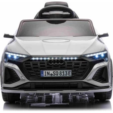 Детская аккумуляторная машинка Audi SQ8 Серая