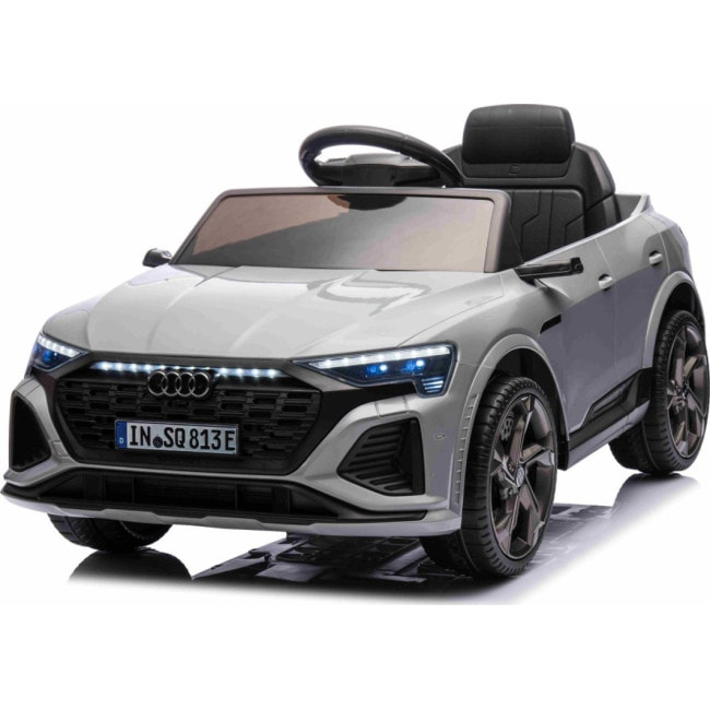 Дитяча акумуляторна машинка Audi SQ8 Сіра