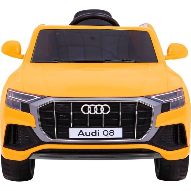 Детская аккумуляторная машинка Audi Q8 Желтая
