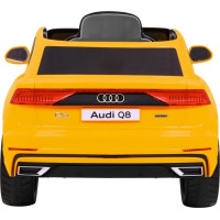 Дитяча акумуляторна машинка Audi Q8 Жовта
