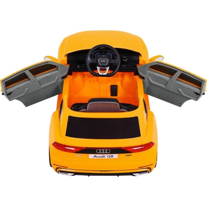 Детская аккумуляторная машинка Audi Q8 Желтая