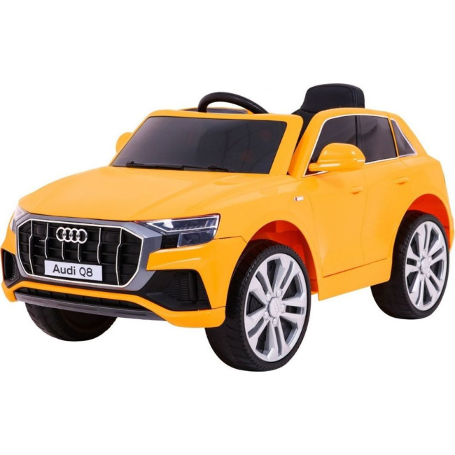 Детская аккумуляторная машинка Audi Q8 Желтая
