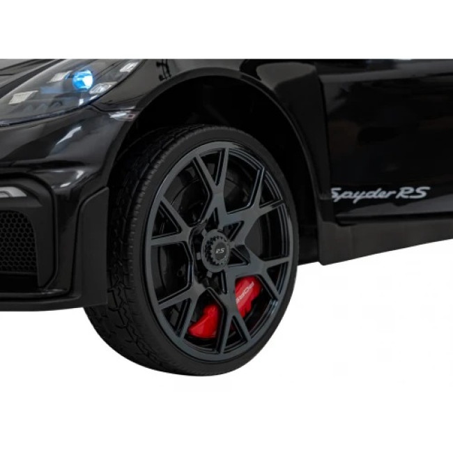 Детская аккумуляторная машинка Porsche 718 Черная