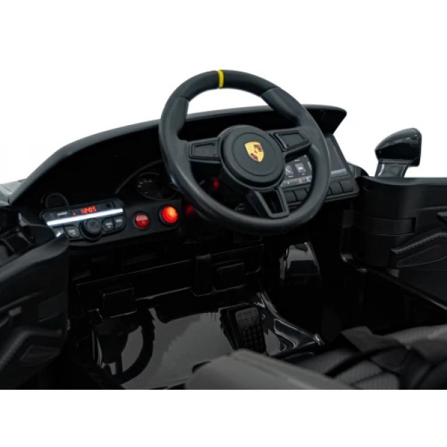 Детская аккумуляторная машинка Porsche 718 Черная