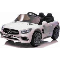 Детская аккумуляторная машинка Mercedes Benz AMG SL65 S Белая