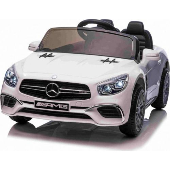 Детская аккумуляторная машинка Mercedes Benz AMG SL65 S Белая