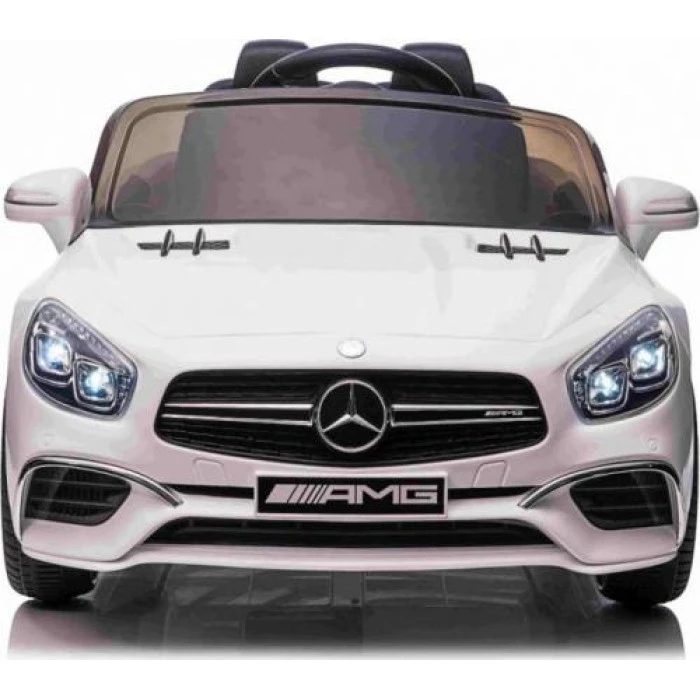 Дитяча акумуляторна машинка Mercedes Benz AMG SL65 S Біла