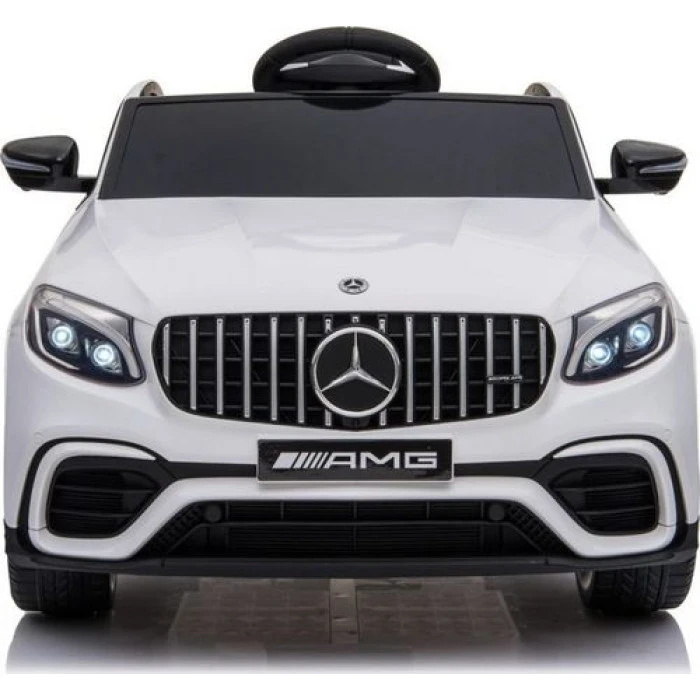 Детская аккумуляторная машинка Mercedes Benz GLC63S Белая
