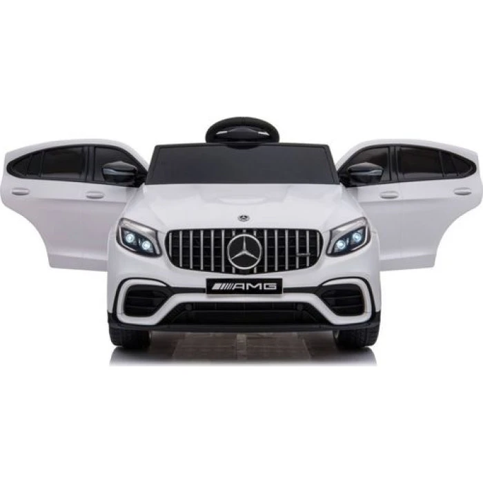 Детская аккумуляторная машинка Mercedes Benz GLC63S Белая