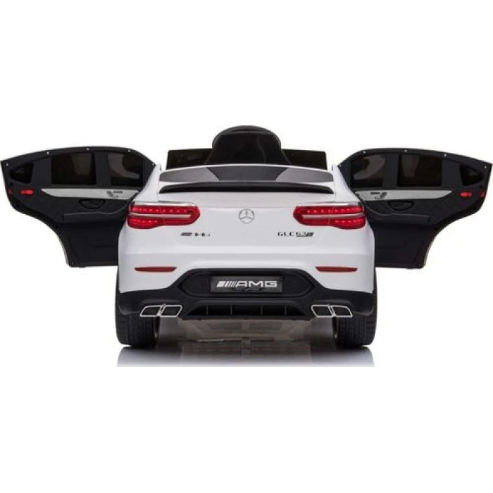 Детская аккумуляторная машинка Mercedes Benz GLC63S Белая