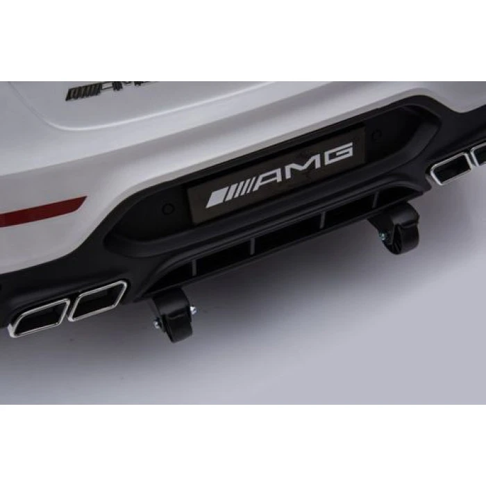 Детская аккумуляторная машинка Mercedes Benz GLC63S Белая