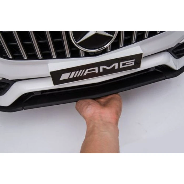 Детская аккумуляторная машинка Mercedes Benz GLC63S Белая