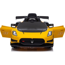 Детская аккумуляторная машинка Maserati MC20 GT2 Желтая
