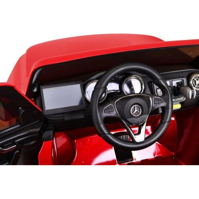 Детская аккумуляторная машинка Mercedes Benz X-Class Красная