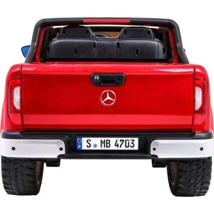 Детская аккумуляторная машинка Mercedes Benz X-Class Красная