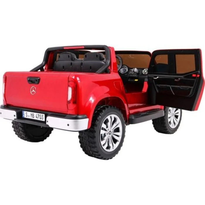 Детская аккумуляторная машинка Mercedes Benz X-Class Красная