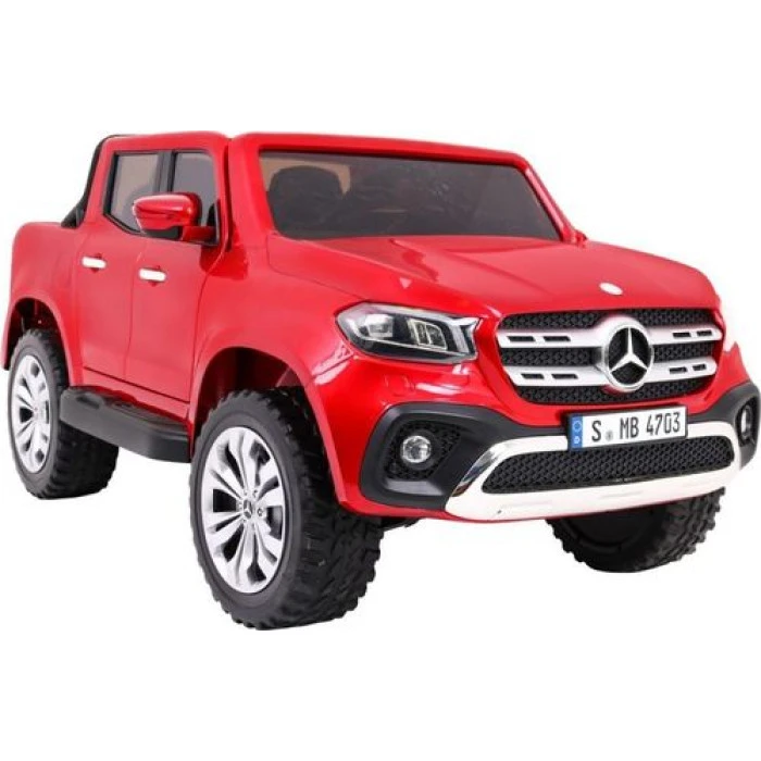 Детская аккумуляторная машинка Mercedes Benz X-Class Красная