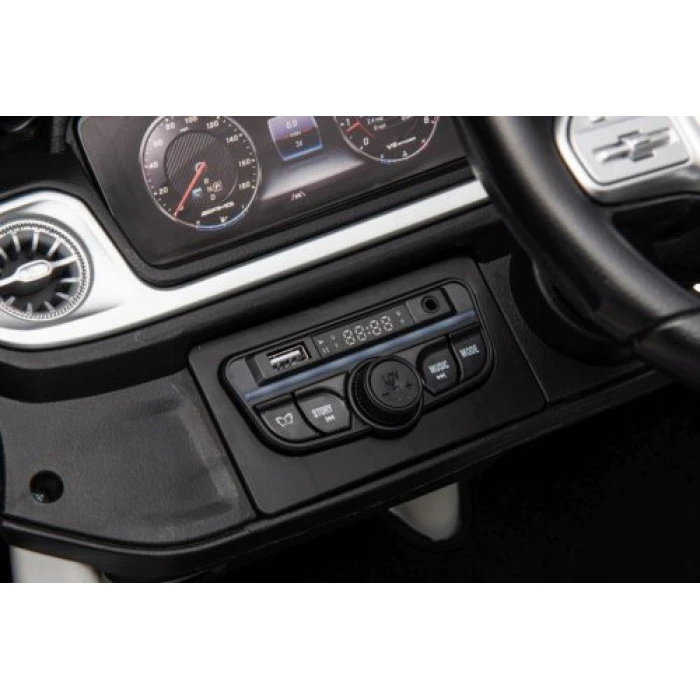 Дитяча акумуляторна машинка Mercedes Benz G63 AMG XXL Чорна