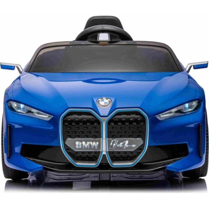 Детская аккумуляторная машинка BMW i4 Синяя