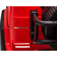 Дитяча акумуляторна машинка Mercedes Benz G63 AMG XXL Червона