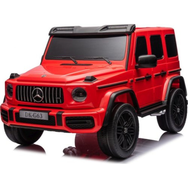 Детская аккумуляторная машинка Mercedes Benz G63 AMG XXL Красная