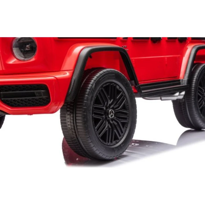 Дитяча акумуляторна машинка Mercedes Benz G63 AMG XXL Червона