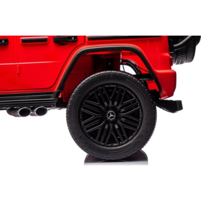 Дитяча акумуляторна машинка Mercedes Benz G63 AMG XXL Червона