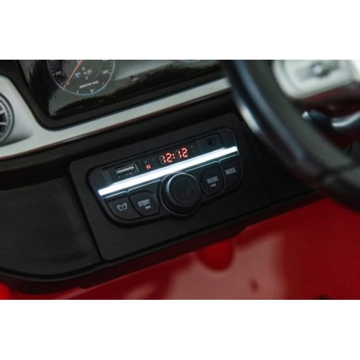 Дитяча акумуляторна машинка Mercedes Benz G63 AMG XXL Червона