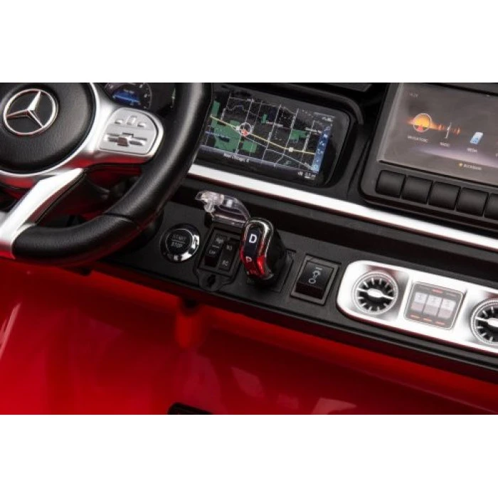 Дитяча акумуляторна машинка Mercedes Benz G63 AMG XXL Червона