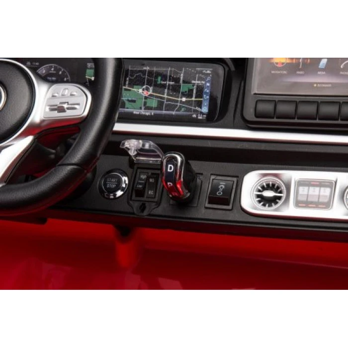 Дитяча акумуляторна машинка Mercedes Benz G63 AMG XXL Червона